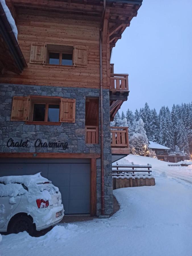 Chalet Charming B And B Les Gets Buitenkant foto