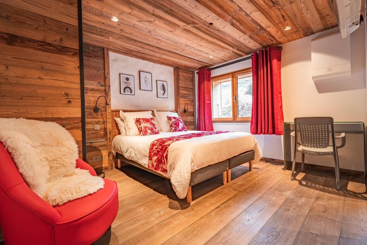 Chalet Charming B And B Les Gets Buitenkant foto