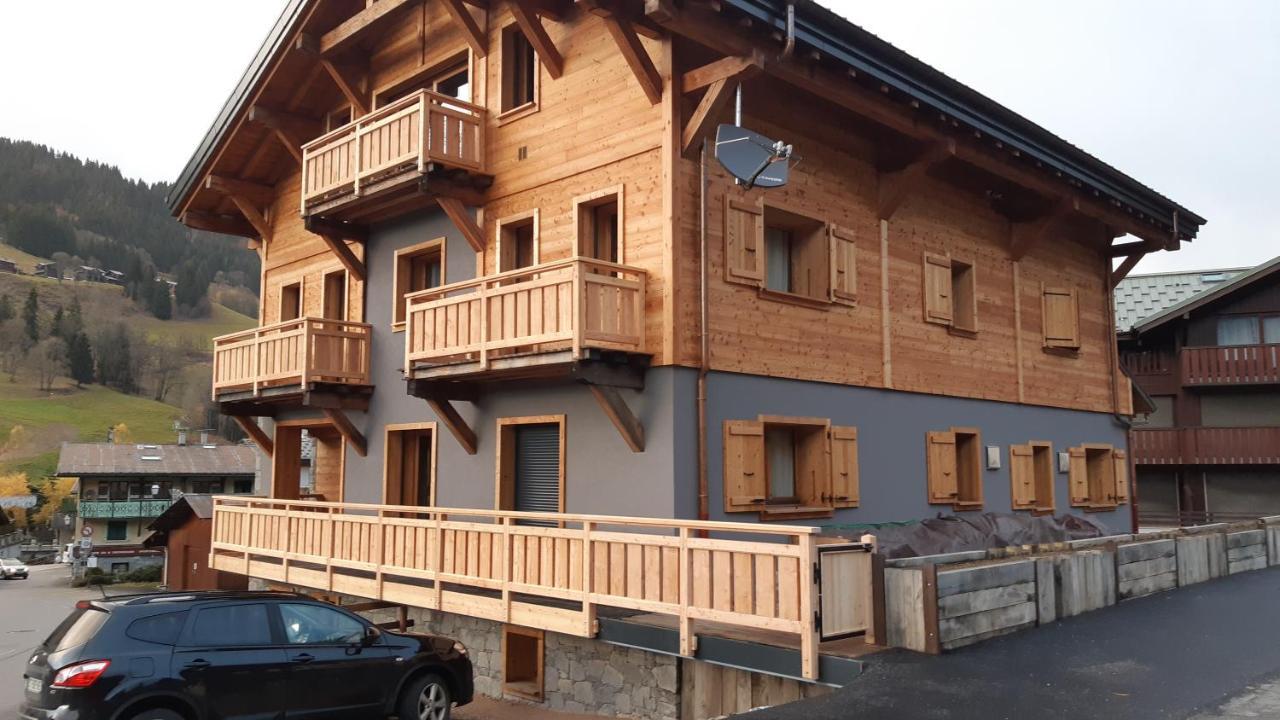 Chalet Charming B And B Les Gets Buitenkant foto
