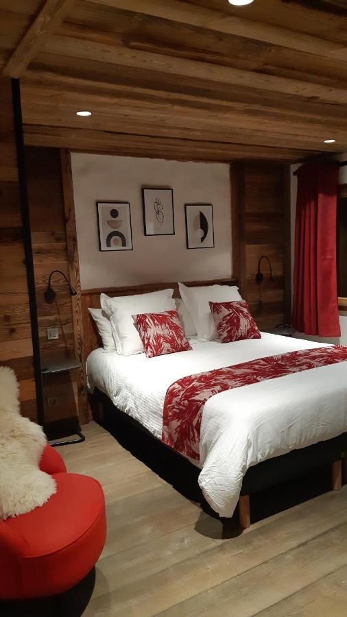 Chalet Charming B And B Les Gets Buitenkant foto