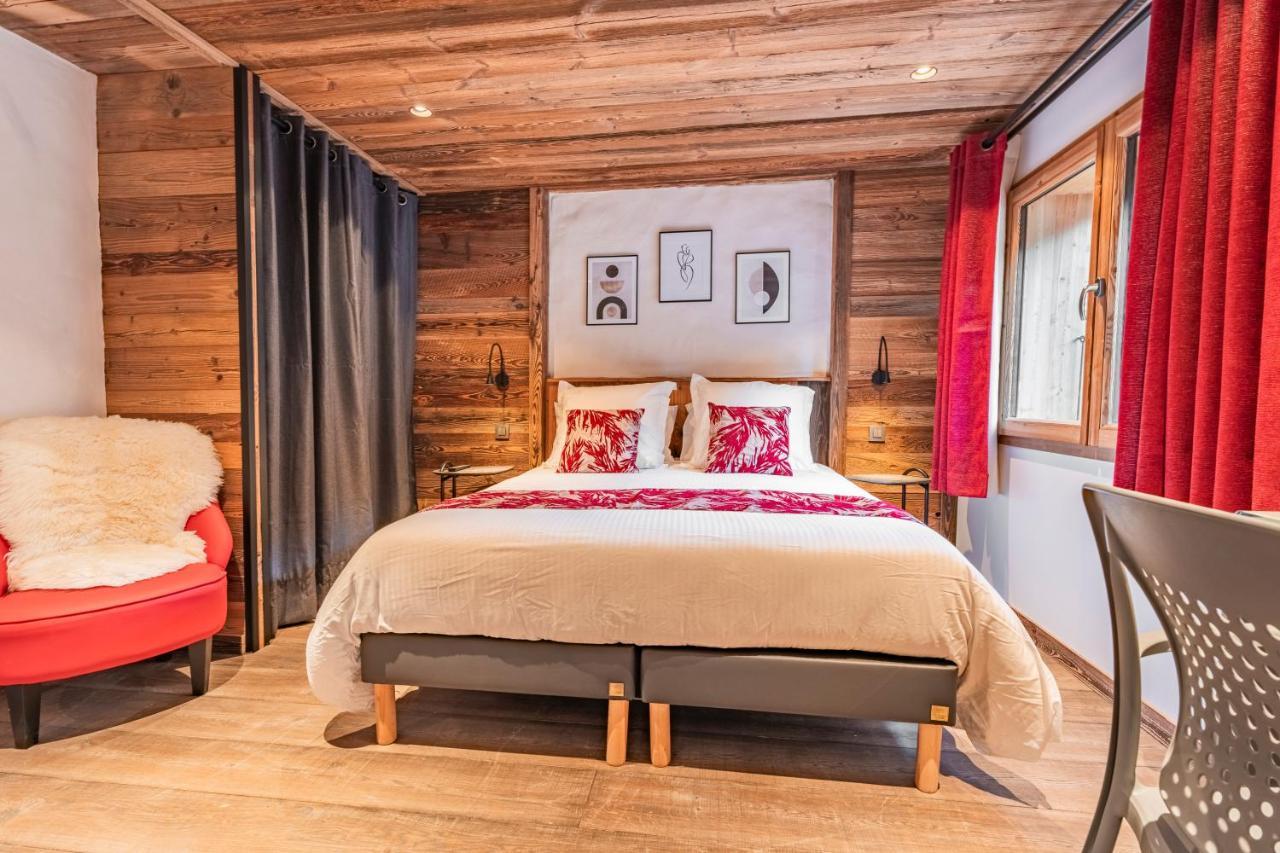 Chalet Charming B And B Les Gets Buitenkant foto