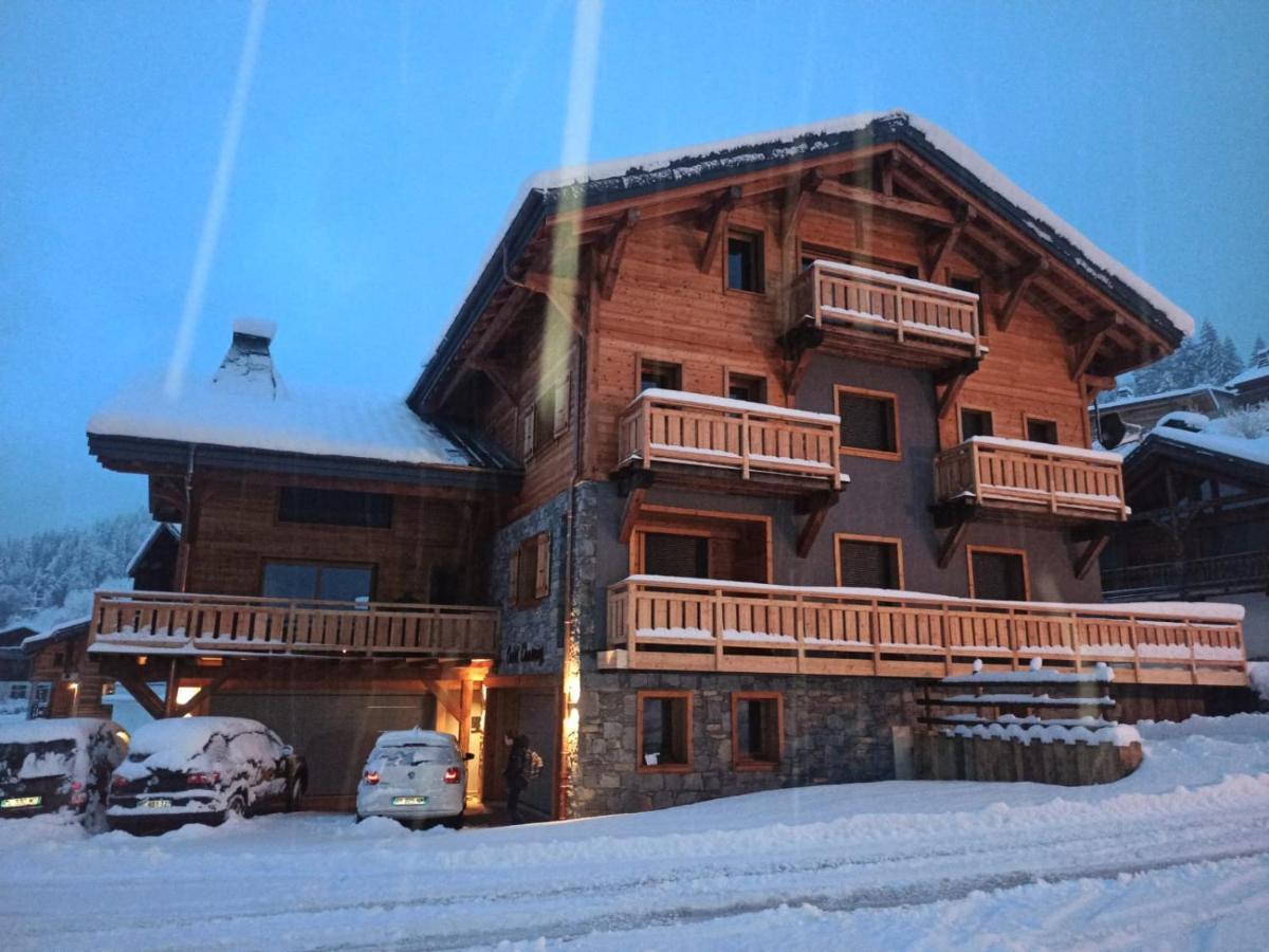 Chalet Charming B And B Les Gets Buitenkant foto