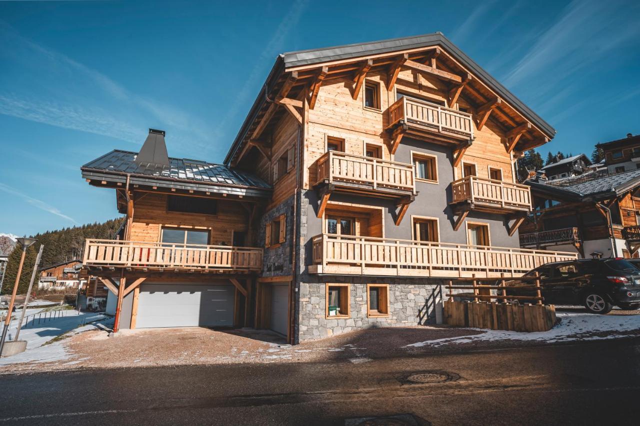 Chalet Charming B And B Les Gets Buitenkant foto