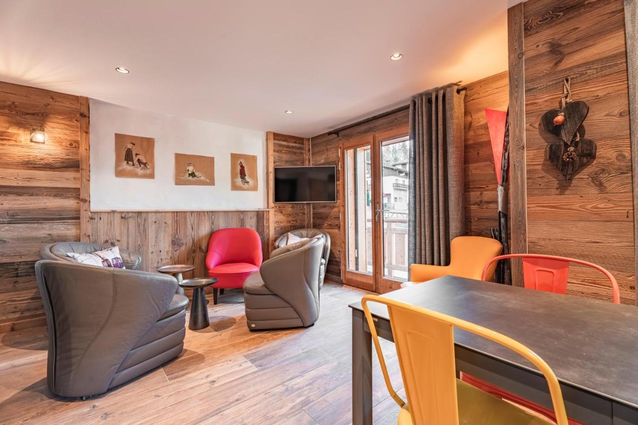 Chalet Charming B And B Les Gets Buitenkant foto