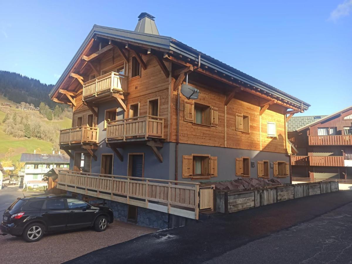 Chalet Charming B And B Les Gets Buitenkant foto