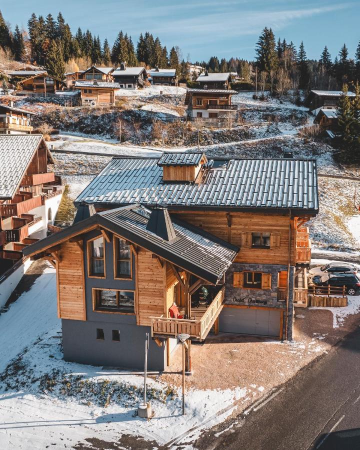 Chalet Charming B And B Les Gets Buitenkant foto