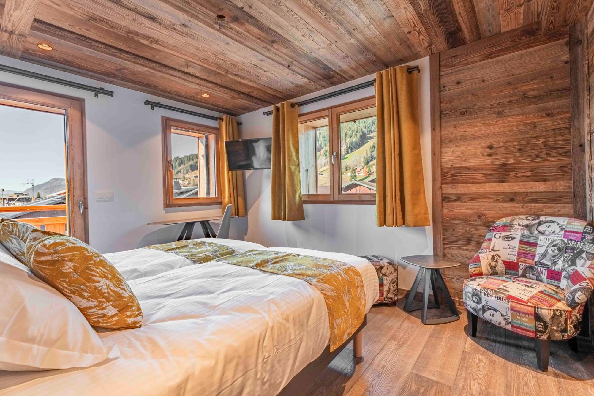 Chalet Charming B And B Les Gets Buitenkant foto
