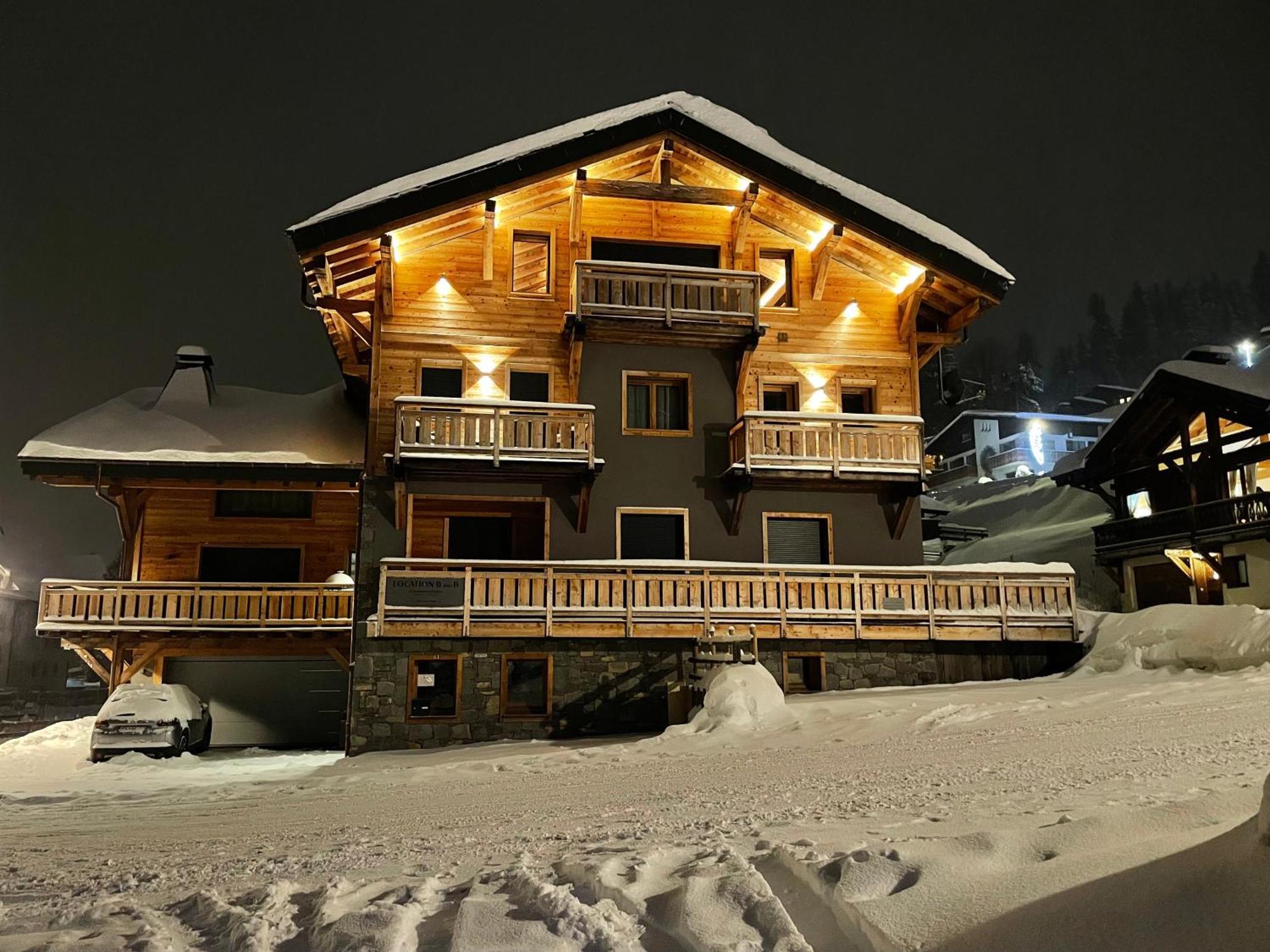 Chalet Charming B And B Les Gets Buitenkant foto