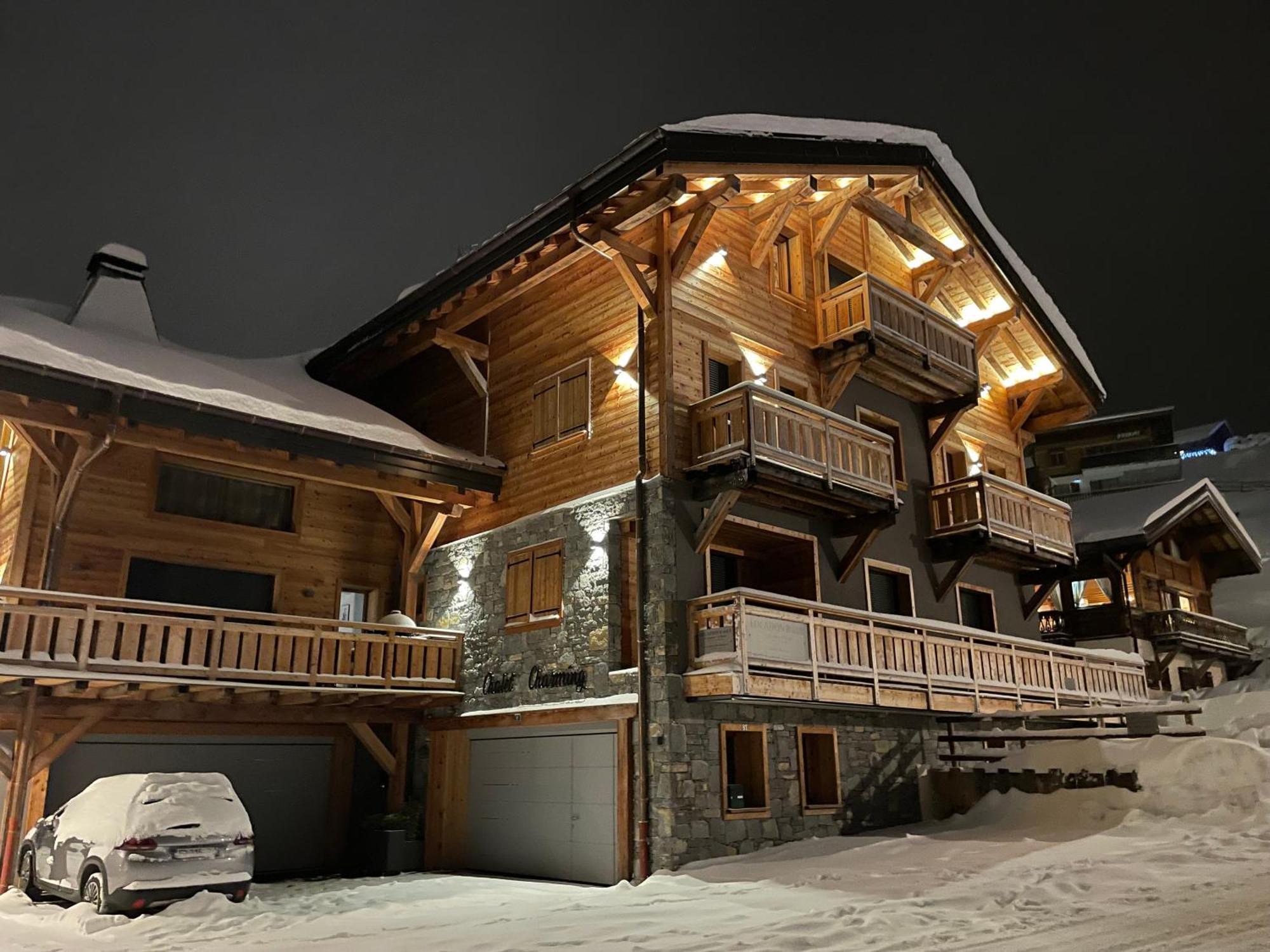 Chalet Charming B And B Les Gets Buitenkant foto