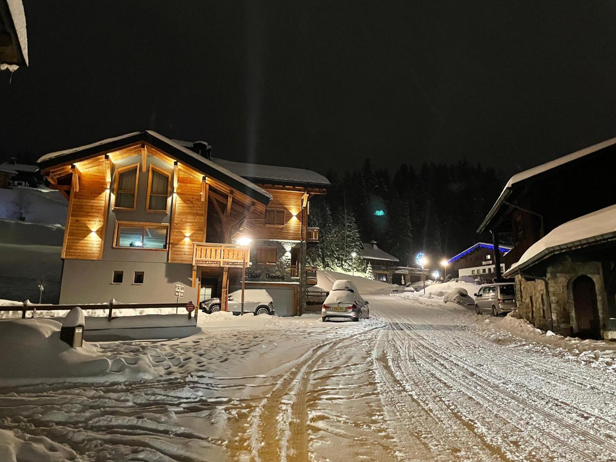 Chalet Charming B And B Les Gets Buitenkant foto